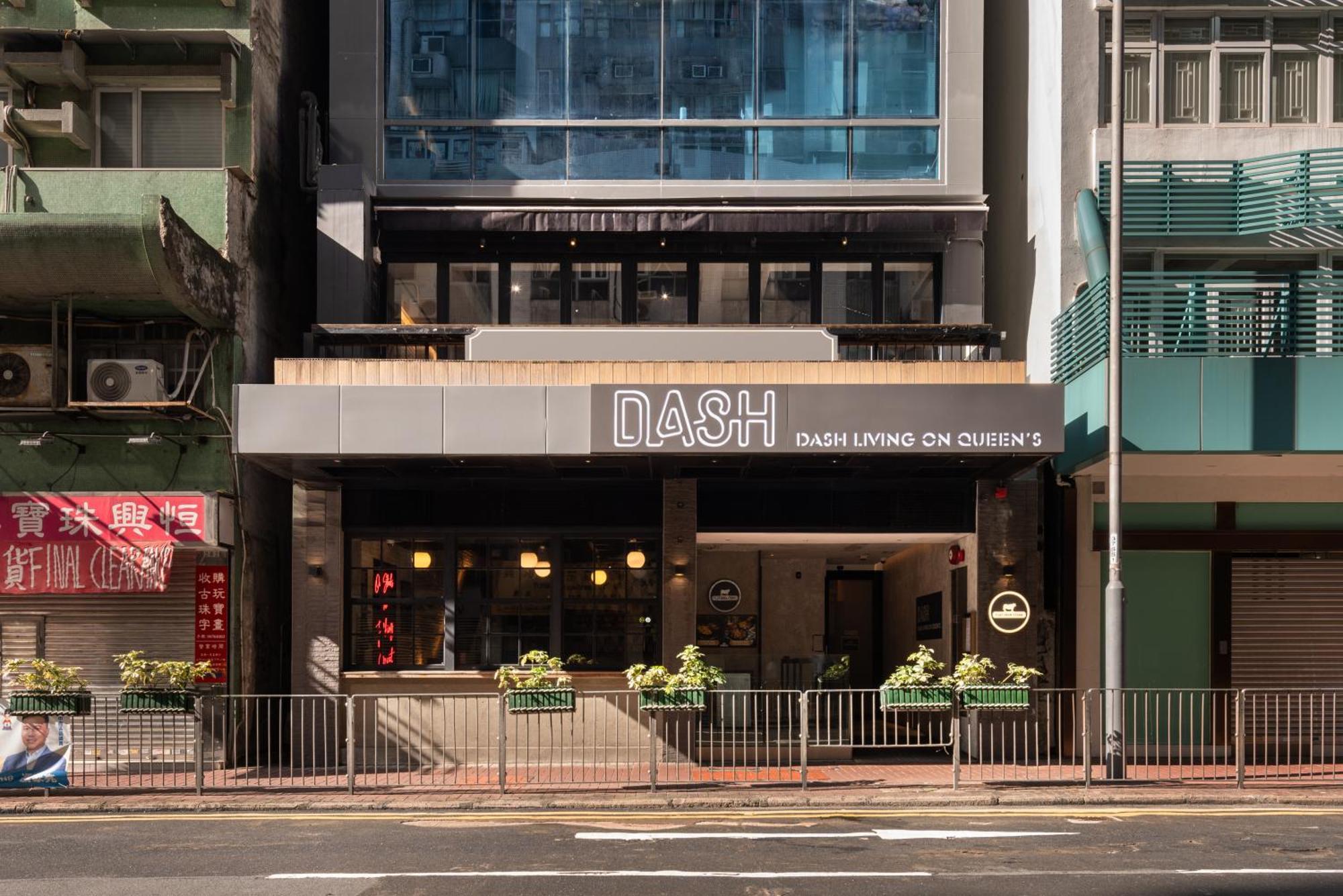 Dash Living On Queen'S Hotel Hong Kong Exterior foto